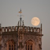 Full moon over St.Martins (York)