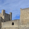 Rochester Castle defences