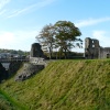 The moat, drains to the river
