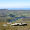A VIEW FROM SNAEFELL MOUNTAIN, ISLE OF MAN