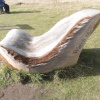 A chair at Minsmere Nature Reserve