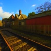 Swanbourne Station (Disused), on the old Varsity Line, Bucks