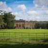 Lacock Abbey in the green