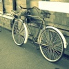 Bicycle at Rothley Station