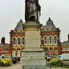 Statue of Sir Isaac Newton in Grantham