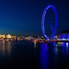 Thames night view, London
