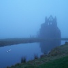 Dawn morning, Whitby Abbey