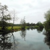 River Avon running through Stoneleigh Abbey Gardens