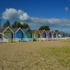 West Mersea beach huts