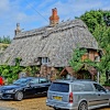 Thatched cottage in Brookley Road
