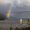 Rainbow over Lake Vyrnwy