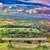 View from top of the Malvern Hills