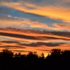 Northumberland sunset
