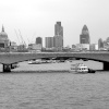 The River Thames and London Skyline