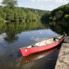 On the River Wye at East Yat, in the valley - beautiful spot on the english border..