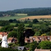 View Rye church to windmill