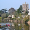 River Wye & Cathedral