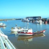 Bridlington Harbour in April