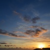 Looking towards Beachy head sunset