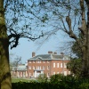 Hatchlands through the trees, 15th April 2015