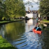 Paddling on the River Cam
