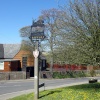 Village sign of Ripple in Kent
