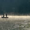 Fishermen in the Mist