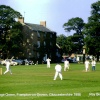 Cricket on the Village Green, Frampton-on-Severn, Gloucestershire 1996