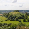 Downham Hill from Uley Bury, Gloucestershire 2014