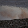 Budleigh beach gets wetter