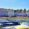 Dittisham's Riverside Cottages Viewed from the Jetty