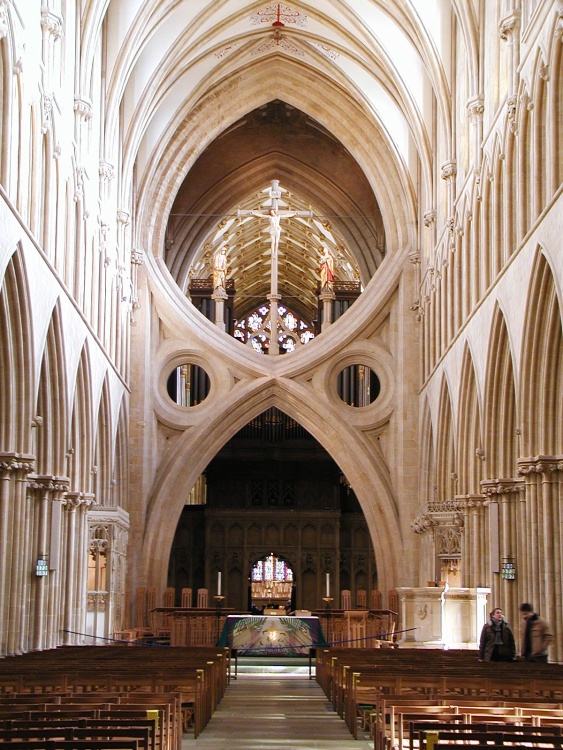 The Scissored-Arch Wells Cathedral