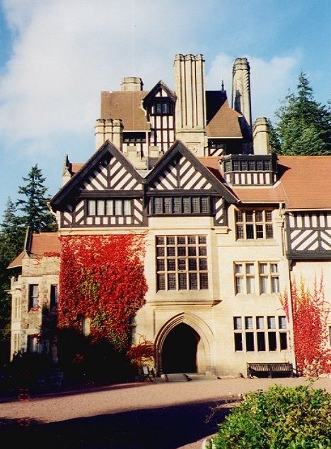View of the rear of Craigside House