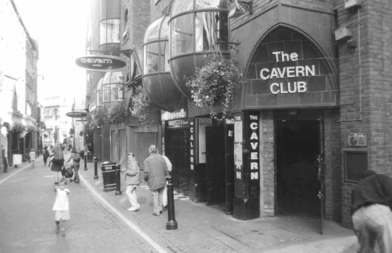 Cavern Club, Mathew Street, Liverpool.