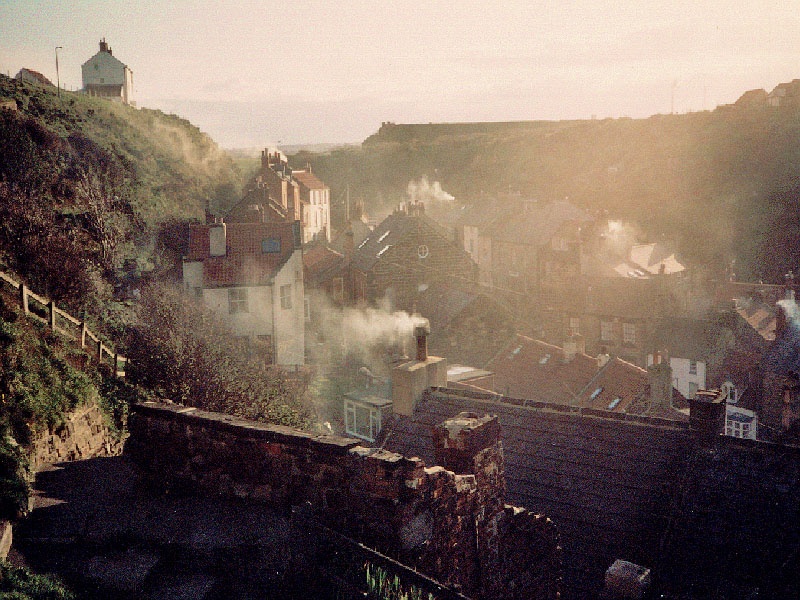 Smoky Staithes - scanned image from early 90's