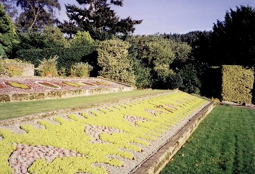 Cragside Estate's manicured gardens
