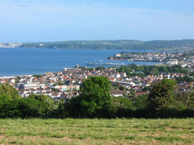 Paignton with Brixham in the background