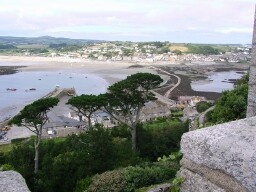 View of Marazion, from St Michael's Mount.