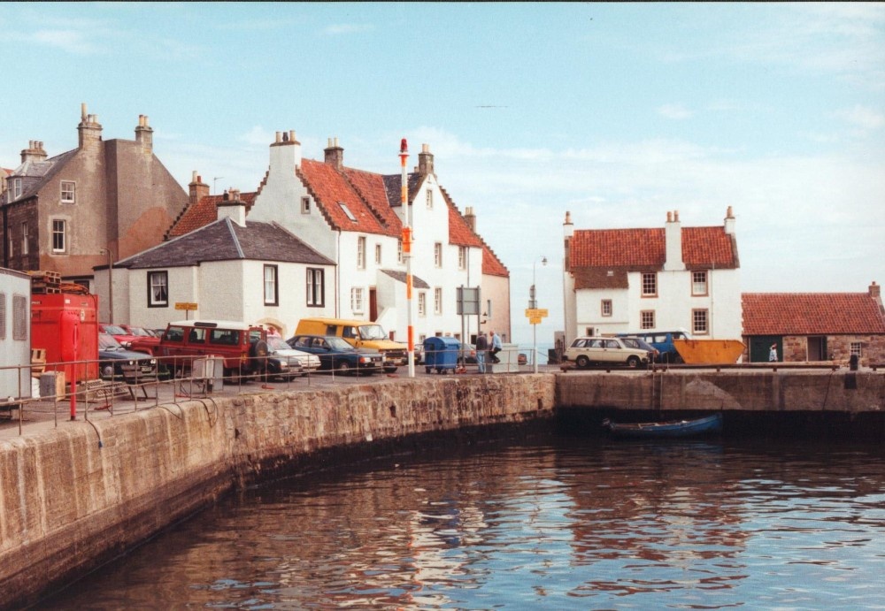 Pittenweem Harbour in the East Neuk of Fife, Scotland