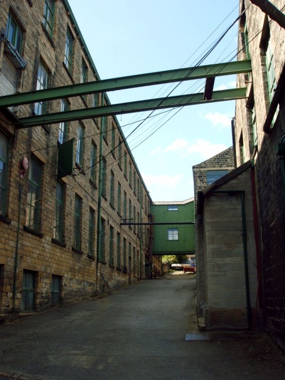 Sunny Bank Mills, Farsley. Some of the filming for Yorkshire TV's Heartbeat is done here.