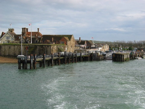 Isle of Wight - Leaving by Ferry