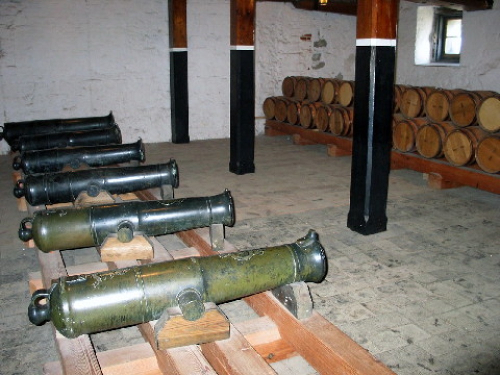 Canon Powder at Upnor Castle, Kent
