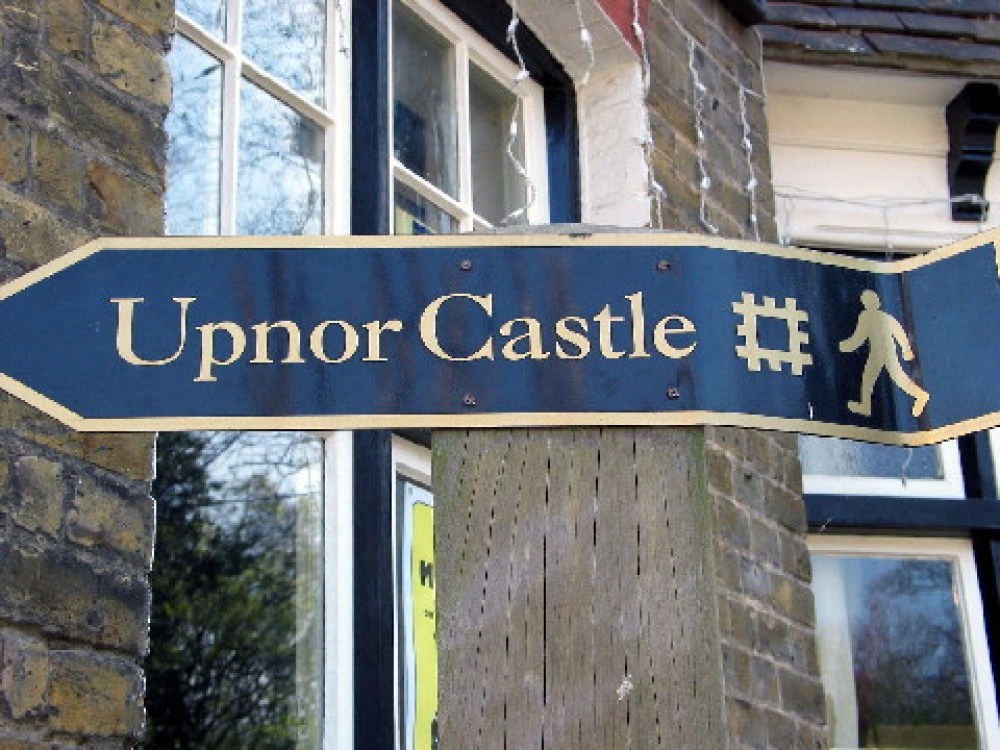 Upnor Castle Sign