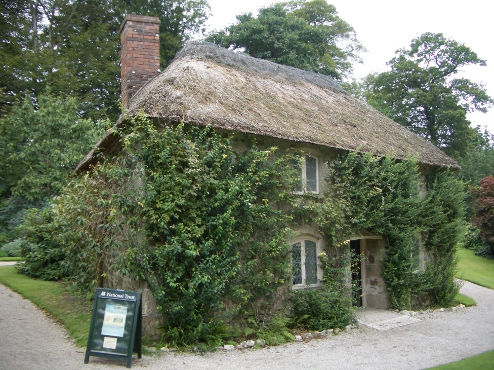 Lanhydrock cottage. Bodmin, Cornwall