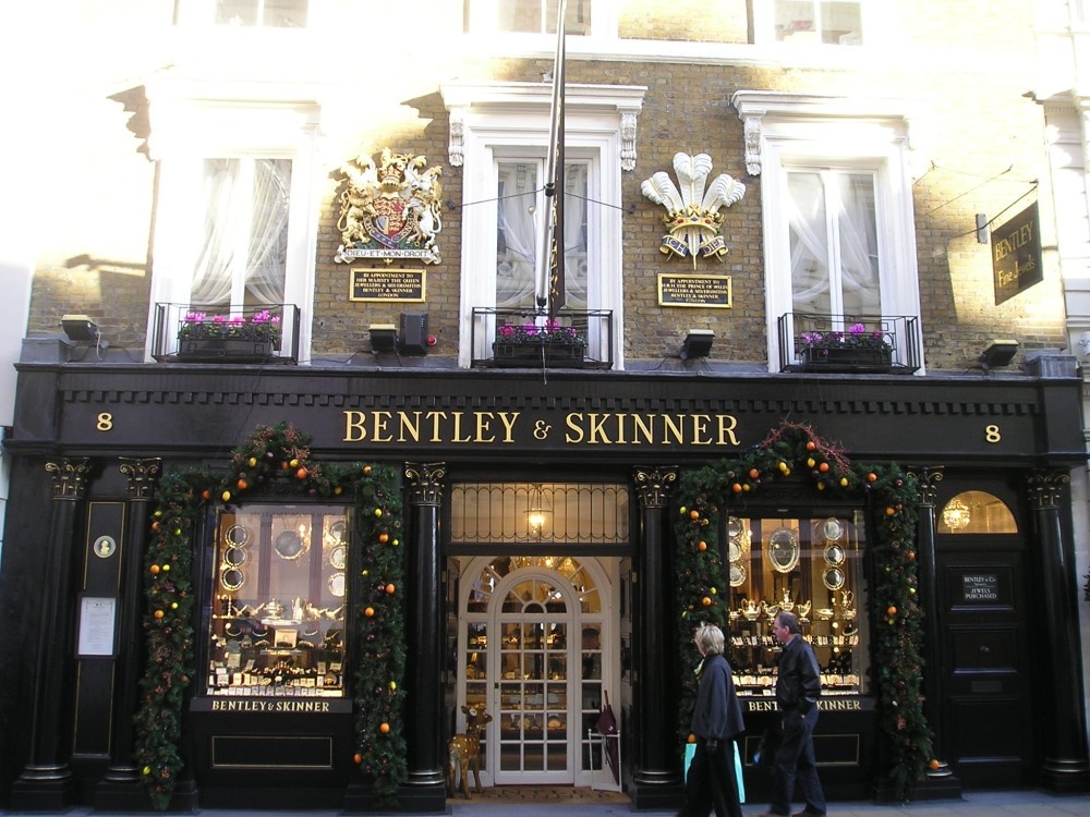 New Bond Street, Bentley and Skinner Jewellers
