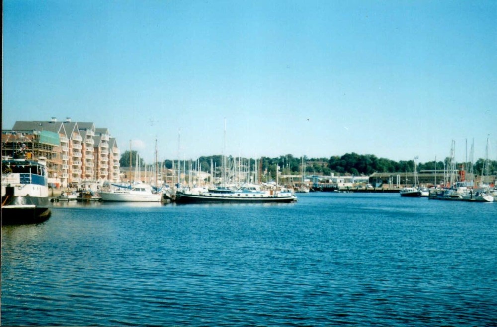 Neptun Quay and Marina in Ipswich, Suffolk