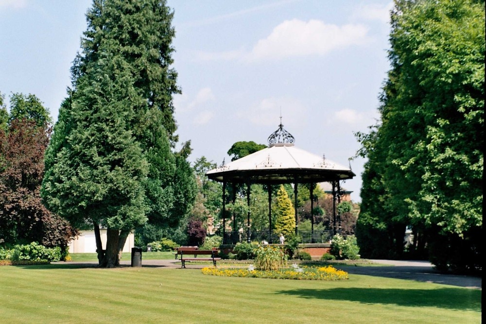 Spa Gardens in Ripon, North Yorkshire