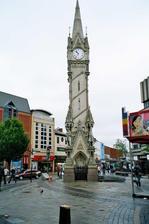 Old Clock Tower in Leicester - June 2005