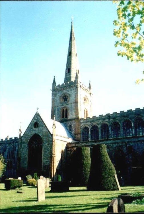 Holy Trinity Church in Stratford-upon-Avon, Warwickshire