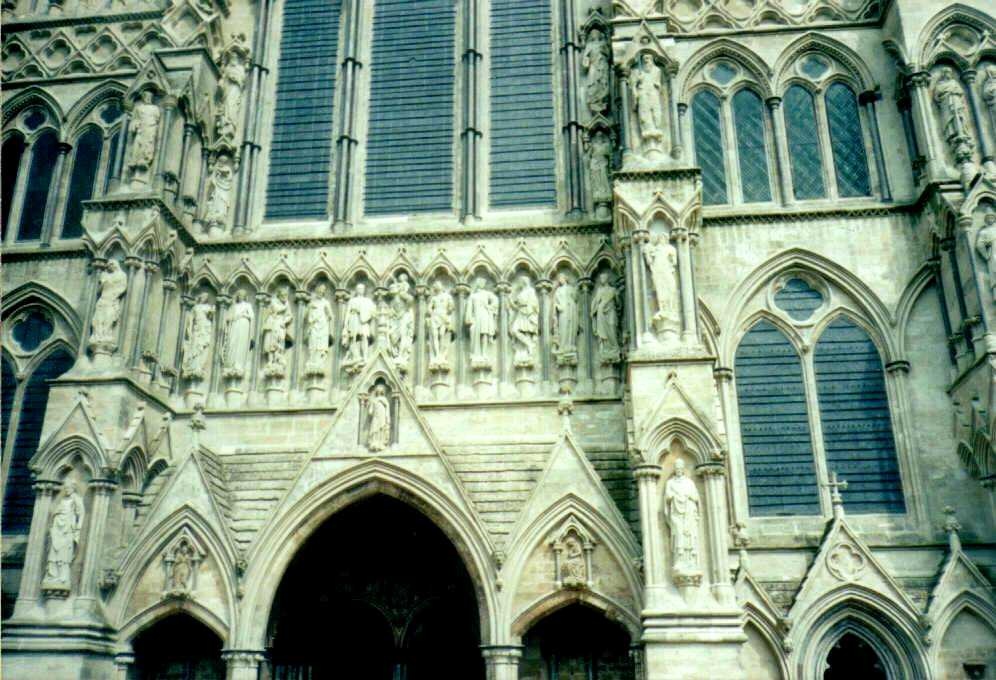 Salisbury Cathedral in Salisbury